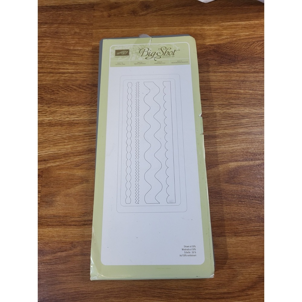 Sizzix Stampin' Up BIGZ XL "Tasteful Trim" Die Cut Cartridge Big Shot